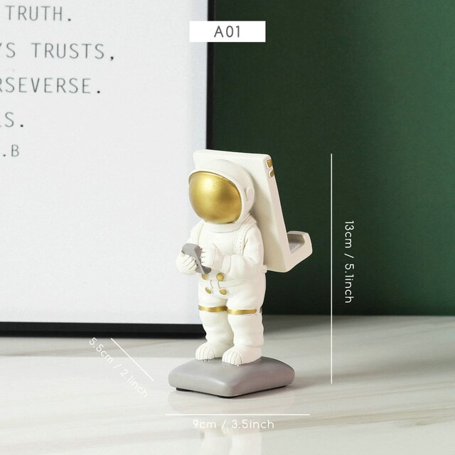 Creative Astronaut Storage Organizer Figurines