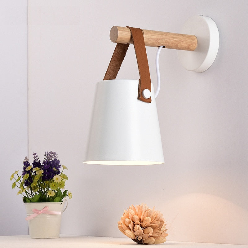Riley Wooden Wall Sconce