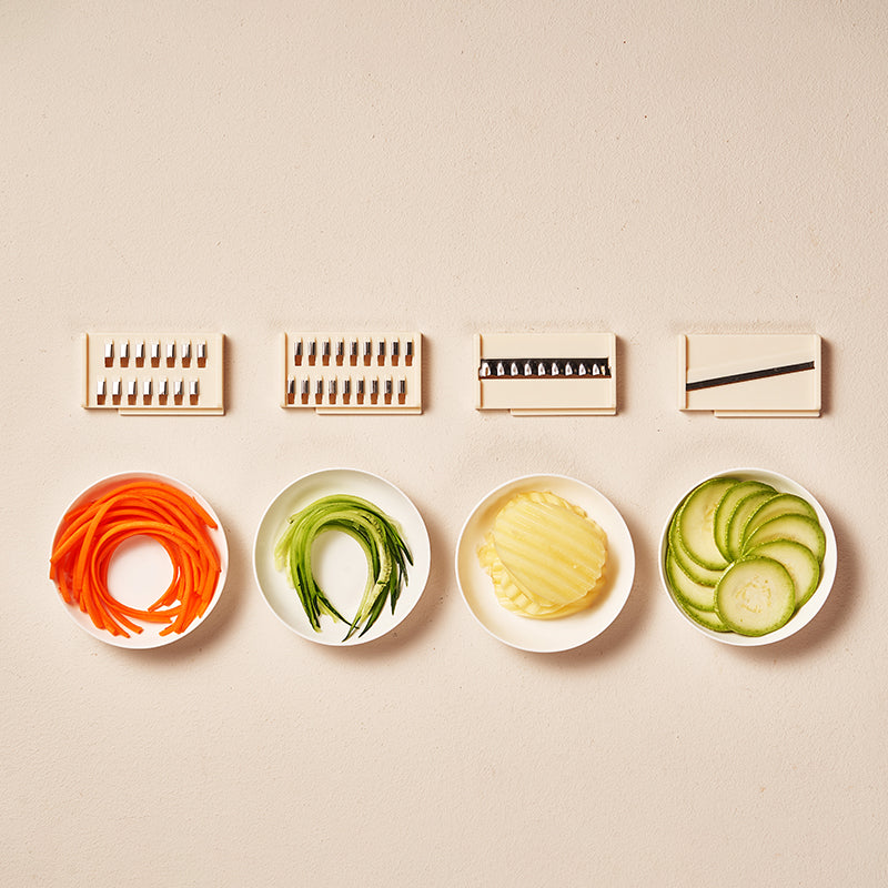 Multifunction Vegetable Cutter With Basket And Brush