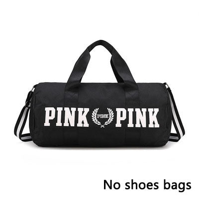 2021 New Cheap Sequins Black Gym Bag Women Shoe Compartment Waterproof Sport Bags For Fitness Training Yoga Bolsa Sac De Sport