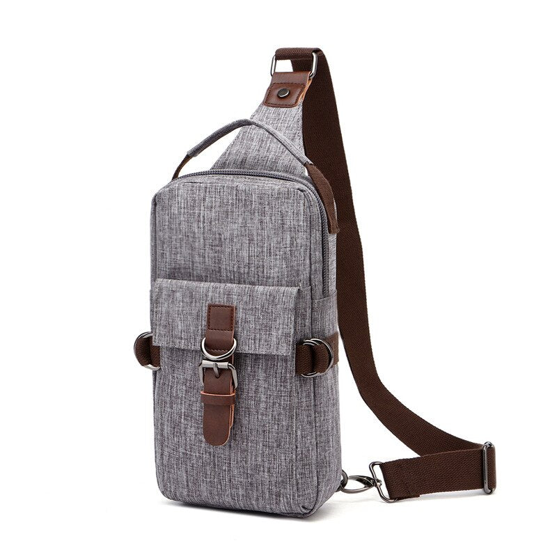 Crossbody Backpack Sling Chest Bag Men Shoulder Bag Male Messenger Handbag For Handy Belt Sacoche Homme Sac A Main Bolsos Borse