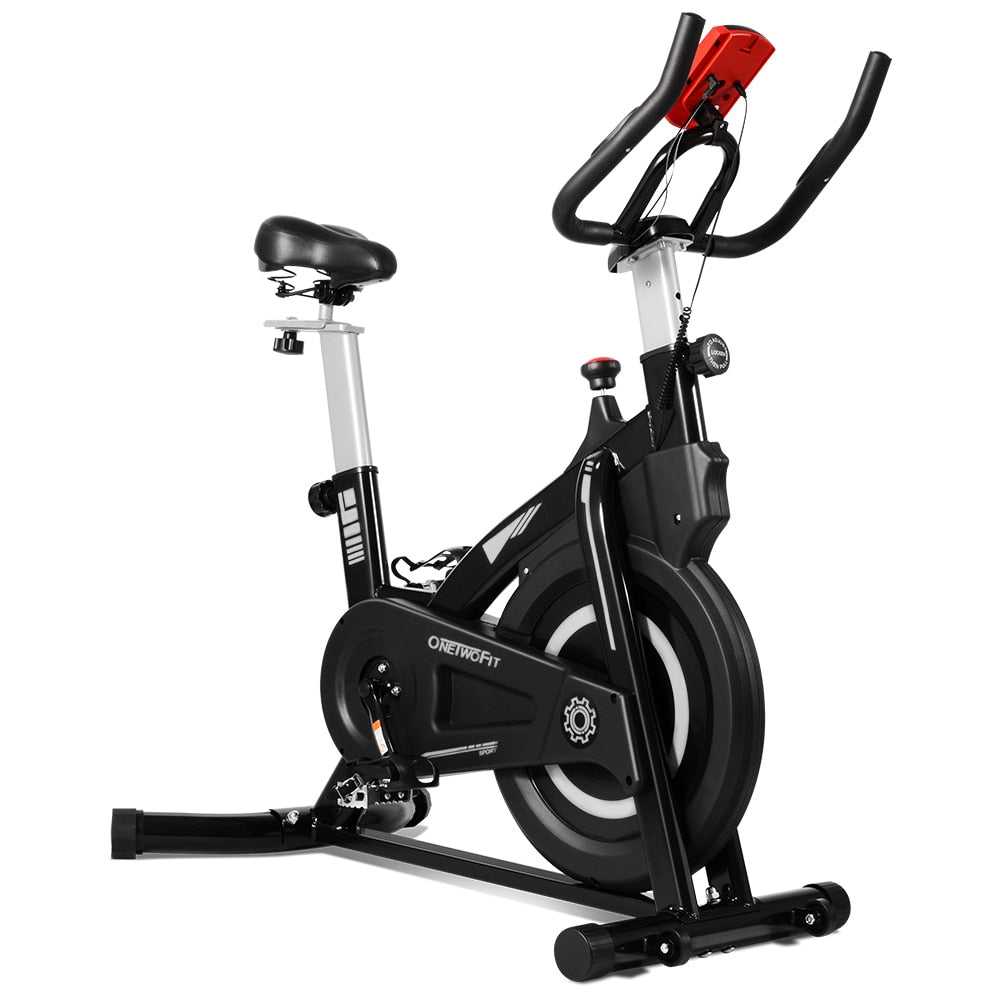 ONETWOFIT  Indoor Cycling Sports Bike Bicicleta Estatica BikeHome Gym Exercise Bike Fitness Equipment for Home Trainer