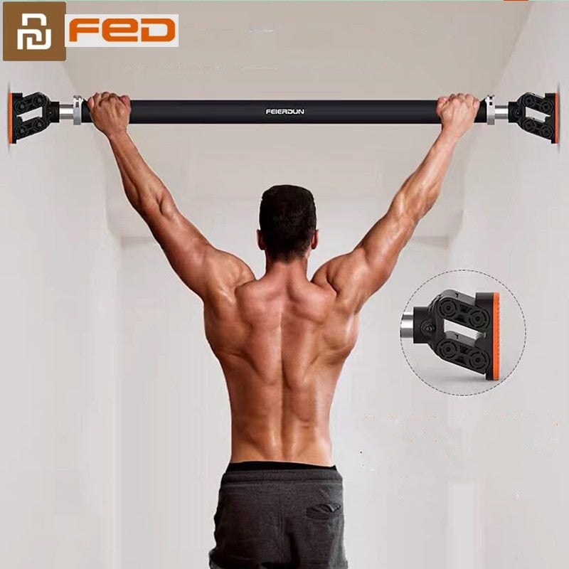For XIAOMI MIJIA FED Wall Horizontal Bar Pull-up Device Stable Safety Non-slip Automatic Buffer Indoor Sports Fitness Tools