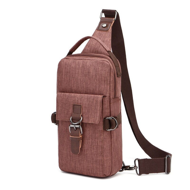 Crossbody Backpack Sling Chest Bag Men Shoulder Bag Male Messenger Handbag For Handy Belt Sacoche Homme Sac A Main Bolsos Borse
