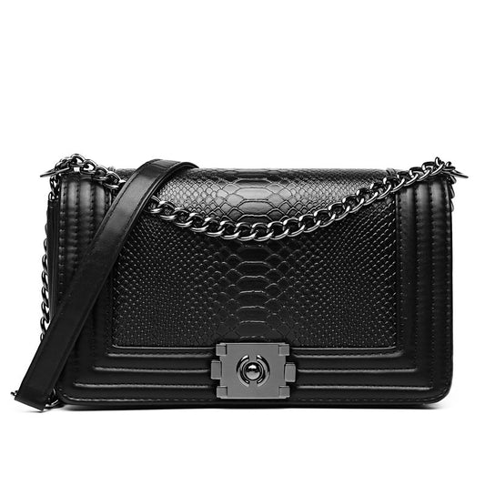 Designer purse female single Shoulder Bag Luxury Brand Women Bag Snake Crossbody bag for Women Leather Handbags Sac A Main