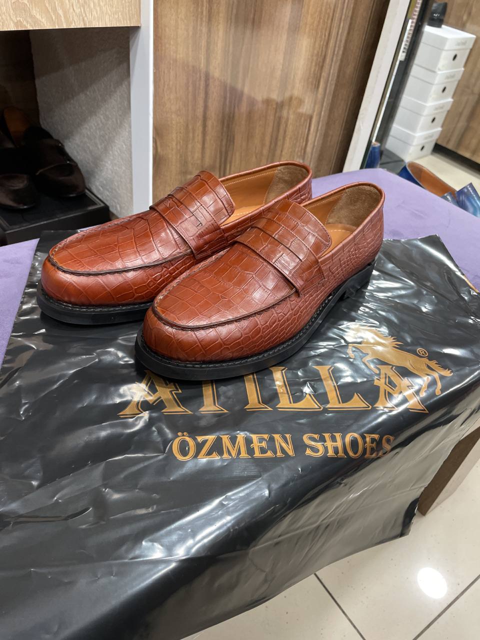chaussures classiques en cuir