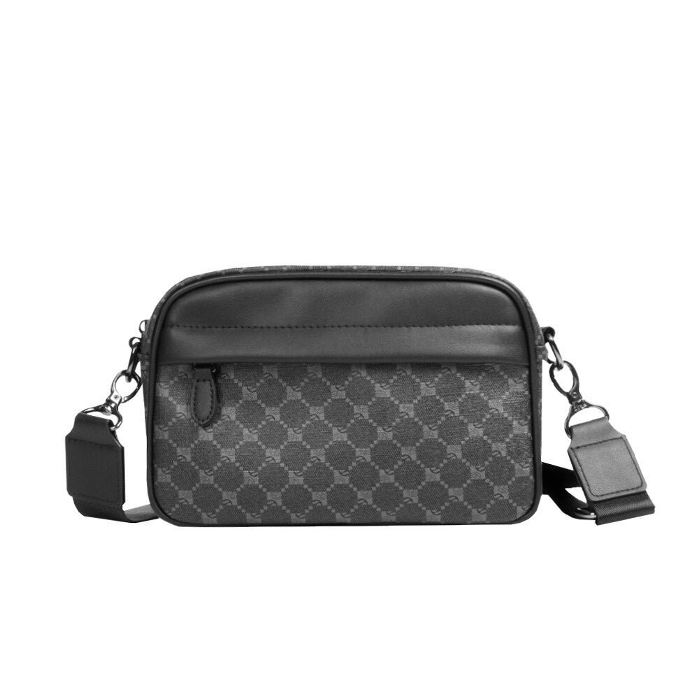 Luxury Brand Design Men Mini Messenger Bag Business Male Small Shoulder Crossbody Flap Bags Man Handbag Phone Purse sac homme，