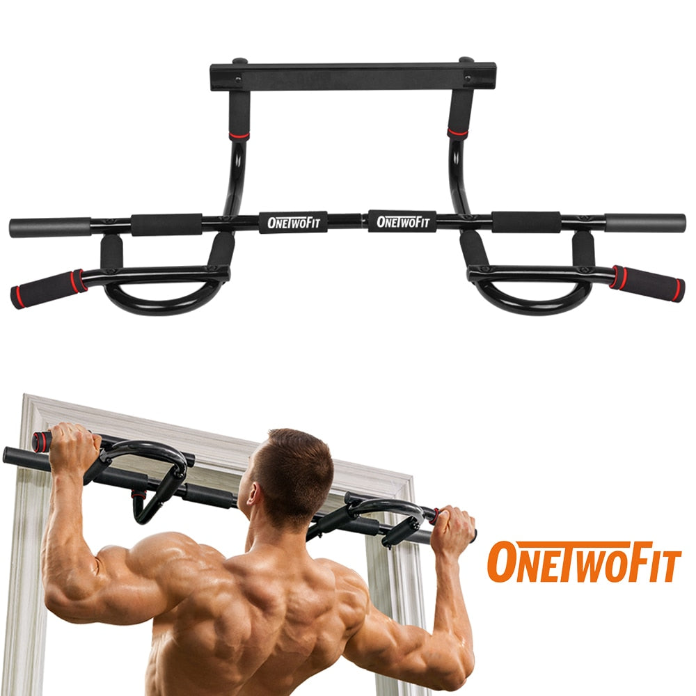 OneTwoFit Pull Up Bar Traction bar Wall Pull-up Bar Sport Gym Equipment Fitness Equipment for Home Gym Bodybuilding Bar Sport